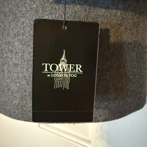 Tower by London Fog Women’s Grey Wool Coat - Picture 4 of 9